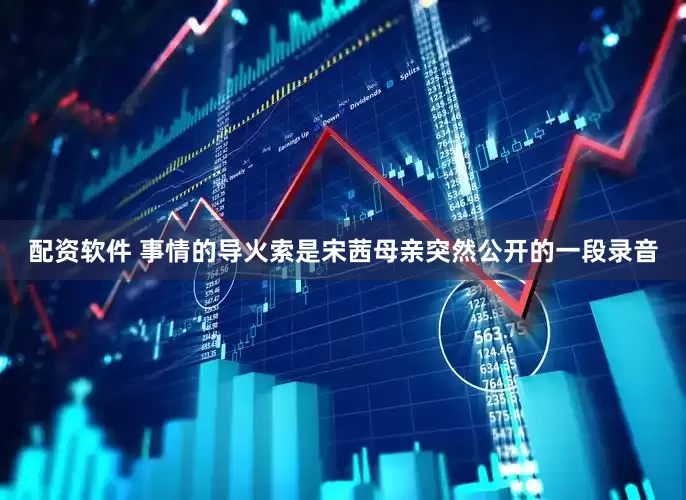 配资软件 事情的导火索是宋茜母亲突然公开的一段录音